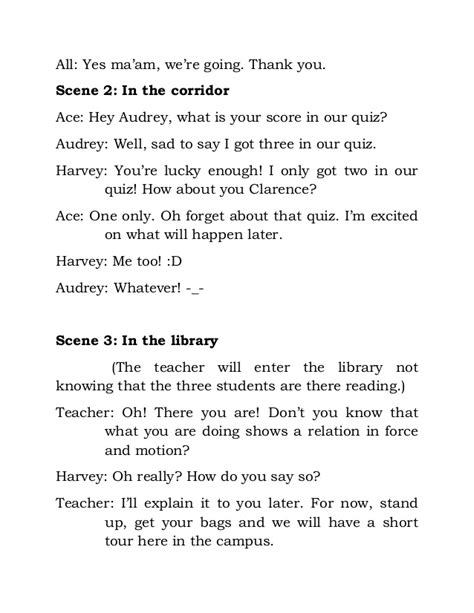 So, do not waste our time. Script Writing Template For Students ...