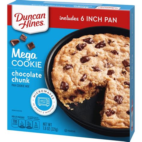 Made from duncan hines classic carrot decadent cake mix, perfect for any occasion. Duncan Hines Mega Chocolate Chunk Cookie Mix (7.8 Ounces) | Duncan Hines's Holiday Mega Cookie ...