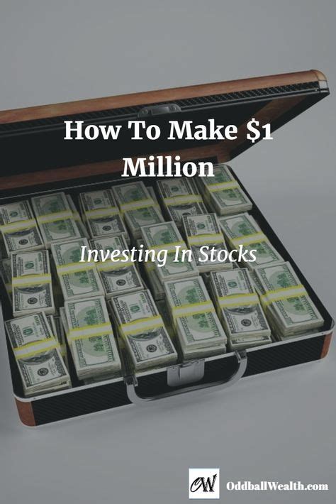 How To Make 1 Million Investing In Stocks If You Have A Long Term
