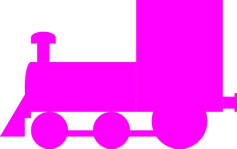Pink Locomotive Train Clip Art At Vector Clip Art Online