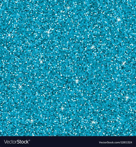 Seamless Bright Blue Glitter Texture Shimmer Vector Image