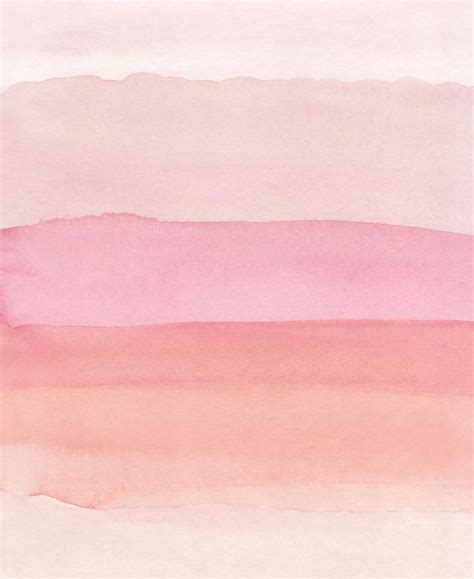 Pink Watercolor Print Pink Abstract Art Pink Abstract Etsy Simple