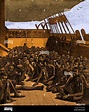 Barcos de esclavos, 1860 Fotografía de stock - Alamy