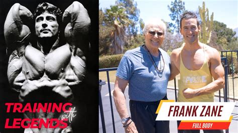 Training With Legends Frank Zane Full Body Youtube