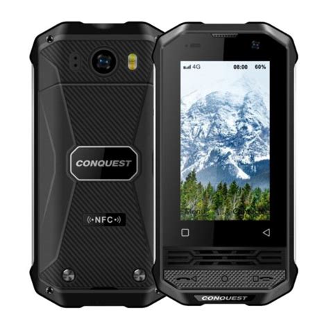Conquest F2 Mini 3 Rugged Android Smartphone 6gb 128gb Compact