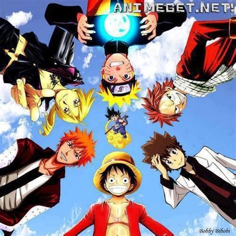 Ahh Ichigo Natsu Luffy Ed Naruto Tsuna Goku D Fan Anime I