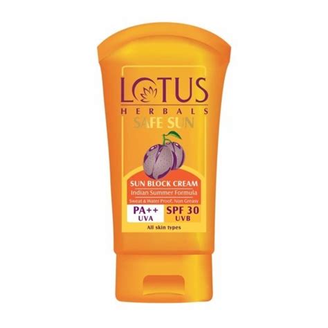 Lotus Herbals Safe Sun Block Cream Spf 203040 50 Price In Bangladesh