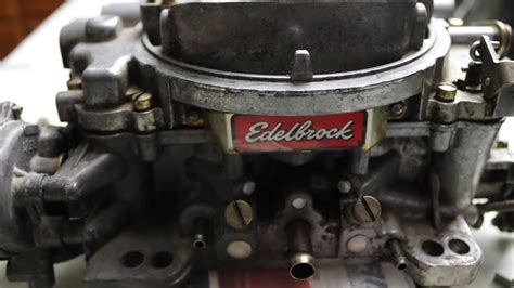How To Rebuild Edelbrock And Carburetors Rebuild Kit Links Youtube