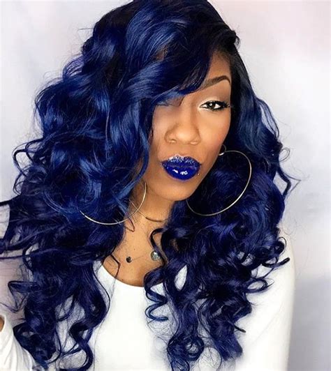 Voice Of Hair On Instagram Stylist Feature Gorgeous Navy Haircolor