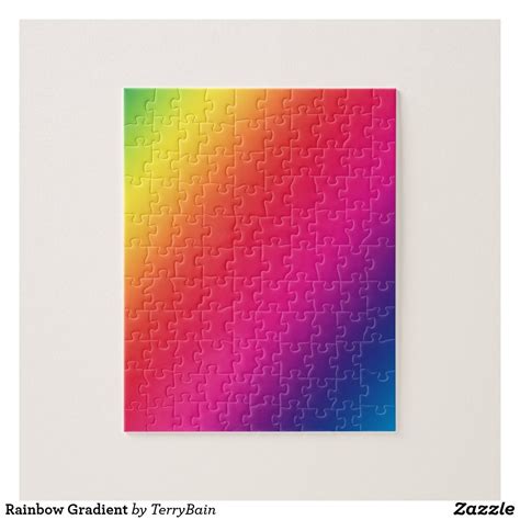 Rainbow Gradient Jigsaw Puzzle Cool Jigsaw Puzzles Rainbow Images