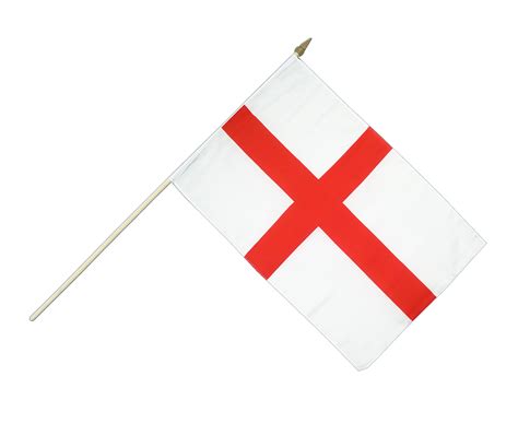 Hand Waving Flag England St George 12x18 Royal Flags