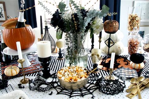 chic halloween sips and sweets [hosting a girls night in] this is our bliss