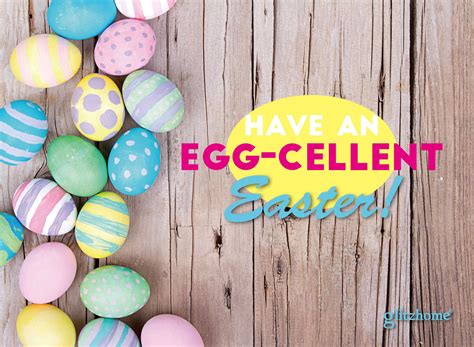 Two breakfasts for one week gets rid of 6. Glitzhome wishes you an EGG-cellent #Easter 🐰 Eat lots of chocolate, hunt lots of eggs and enjoy ...