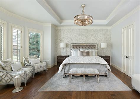 Frisco Luxurious Master Suite Transitional Bedroom Dallas By