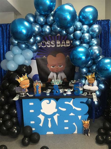 Boss baby party printables kit | boss baby birthday decoration kit. Boss Baby Baby Shower Party Ideas | Baby shower party ...