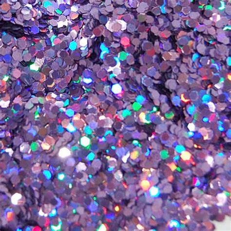 Purple Solvent Resistant Holographic Glitter 0062 Hex 1 Fl
