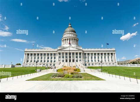 Capitol Supreme Court And Parliament Capitol Hill Salt Lake City