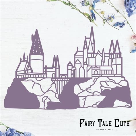 Hogwarts Castle Harry Potter Inspired File Design Digital Etsy
