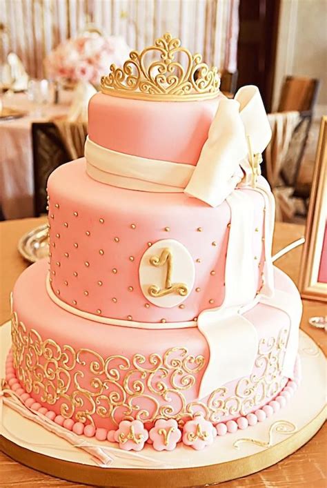 Lovely Baby Girl First Birthday Cake Ideas Top Dreamer