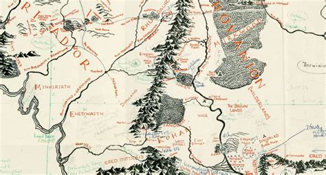 J R R  Tolkien Maps