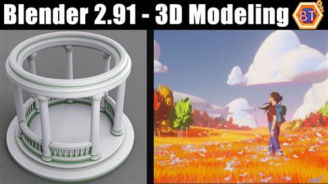 Blender 2.91 - Simple 3D modeling | beginner tutorial
