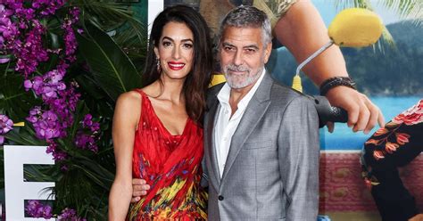 George And Amal Clooney Hold Hands At Ticket To Paradise Premiere Pics