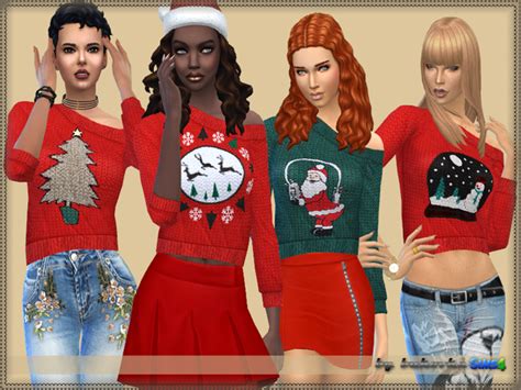 Christmas Sweater By Bukovka At Tsr Sims 4 Updates