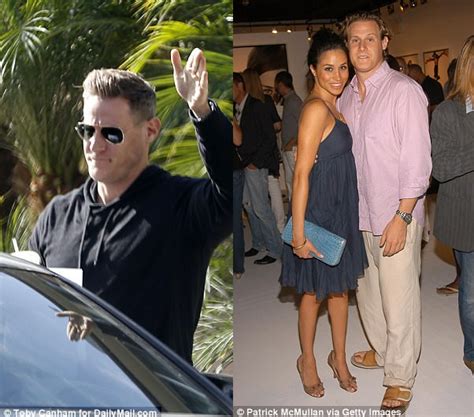 Before her fairytale engagement to prince harry, meghan markle's walked down the aisle (or, um, sand) once before. Meghan Markle's Ex-husband, Trevor Engelson Is Spotted ...