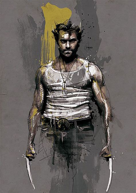 Wolverine Illustration Art The Design Inspiration Wolverine Art