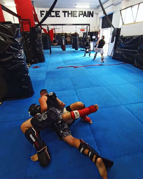 Sparring Day Grappling Kickboxing Boxe Fight Clubbing Gym