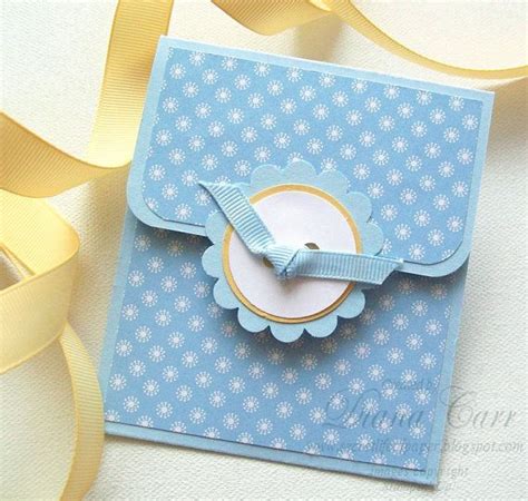 Online shopping from a great selection at gift cards store. Gift Card Holder Baby Blue Pefect for Shower by ...