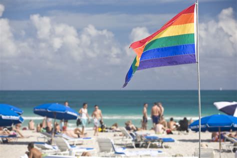 The Gay Beaches Of Miami A Feast Of Speedos