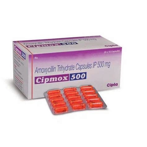 Amoxycillin Trihydrate 500mg Capsules At Rs 87strip Amoxicillin
