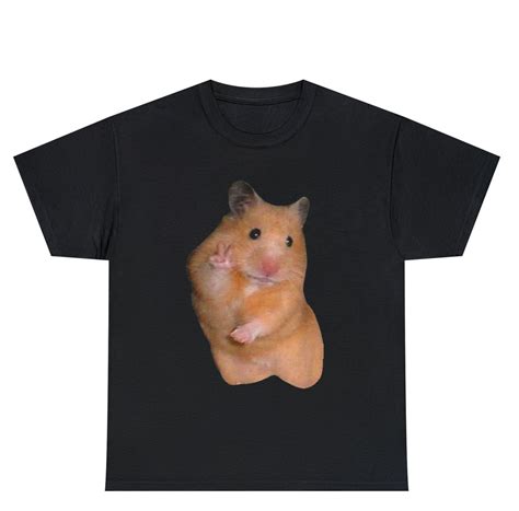 Peace Hamster Meme Shirt Dank Meme Hamster Hamster Shirt Funny
