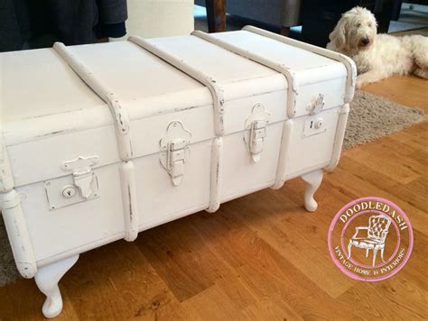 Steamer Trunk Upcycle Into A Coffee Table Follow Me On Facebook For