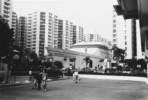 Boat Shaped Shopping Mall In The Whampoa Garden Private Housing Estate