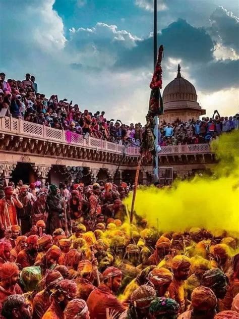 Braj Ki Holi Holi Celebrations 2023 In Mathura Vrindavan In Pics