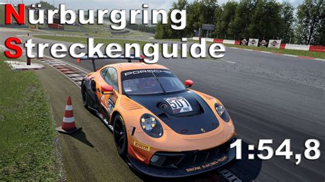 Trackguide Nürburgring ACC Assetto Corsa Competizione Deutsch
