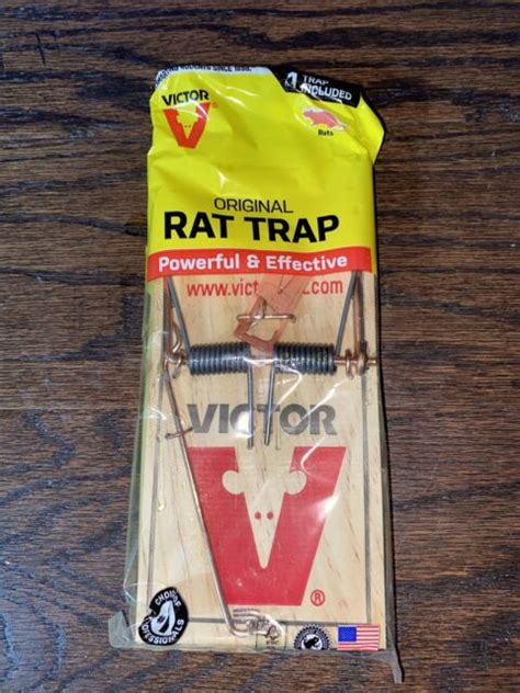 Victor Metal Pedal Rat Trap M201 For Sale Online Ebay