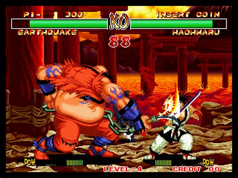 Samurai Shodown 2 Neo Geo 080 The King Of Grabs