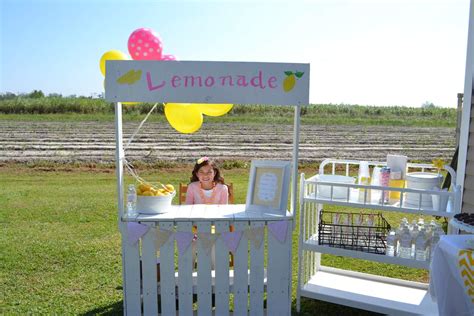 lemonade stand birthday party ideas photo 21 of 33 catch my party