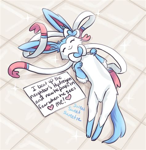 I Could Never Stay Mad At This Cutie Look At Them I Love Sylveon