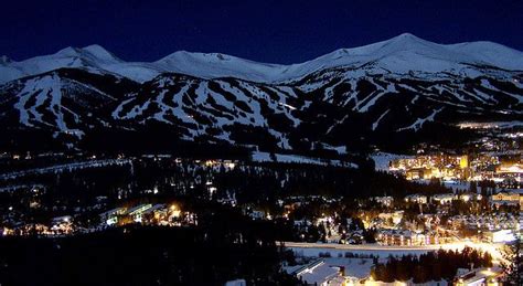 Breckenridge At Night Breckenridge Ski Resort Mount Everest Skiing