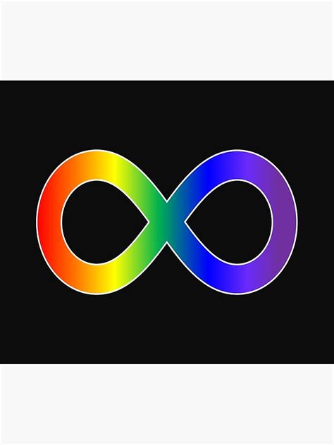 Autism Acceptance Autistic Pride Neurodiversity Rainbow Infinity