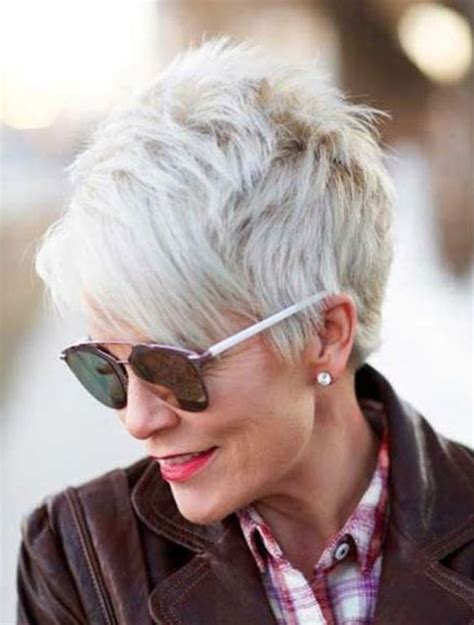 Short Hairstyles For Older Women Over Trendy Short Haircuts