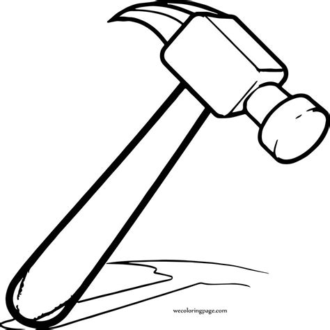 Hammer Coloring Pages Coloring Home