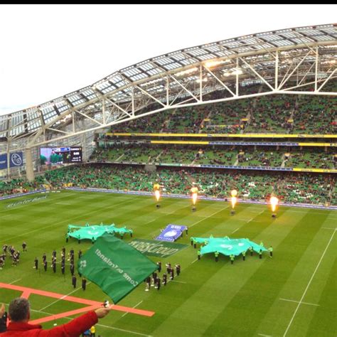 Pre Match At The Aviva Stadium Ireland V Scotland 6 Nations March