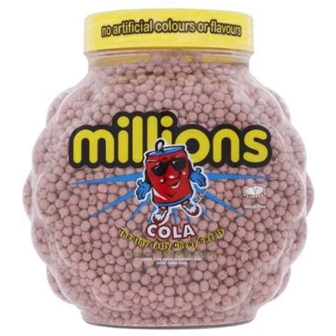 Golden Casket Millions Cola Jar 227kg Sweets From Heaven