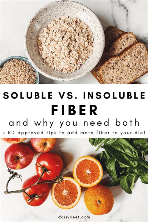 Soluble Vs Insoluble Fiber Why You Need Them Both • Daisybeet