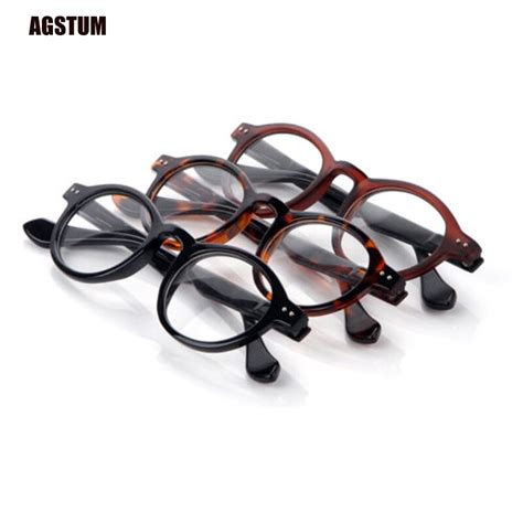 Agstum Vintage Spring Hinge Eyeglass Frame Reading Glasses Reader 1 1